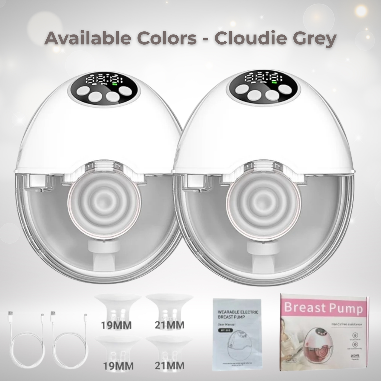 MamáFlo™ Wearable Breast Pump – Discreet & Powerful